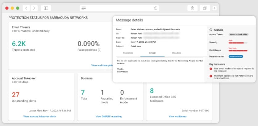 Barracuda email protect