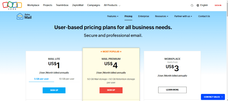 Zoho Mail