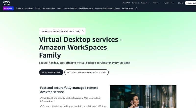 Amazon WorkSpaces