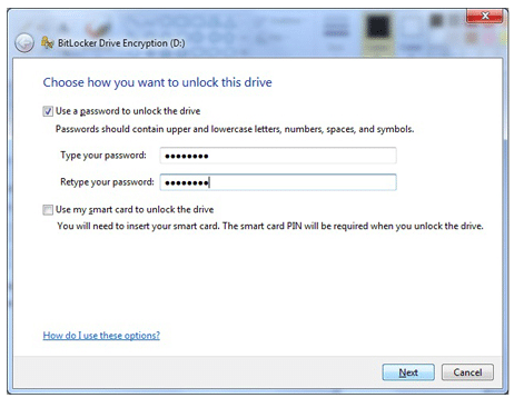 Bitlocker to go