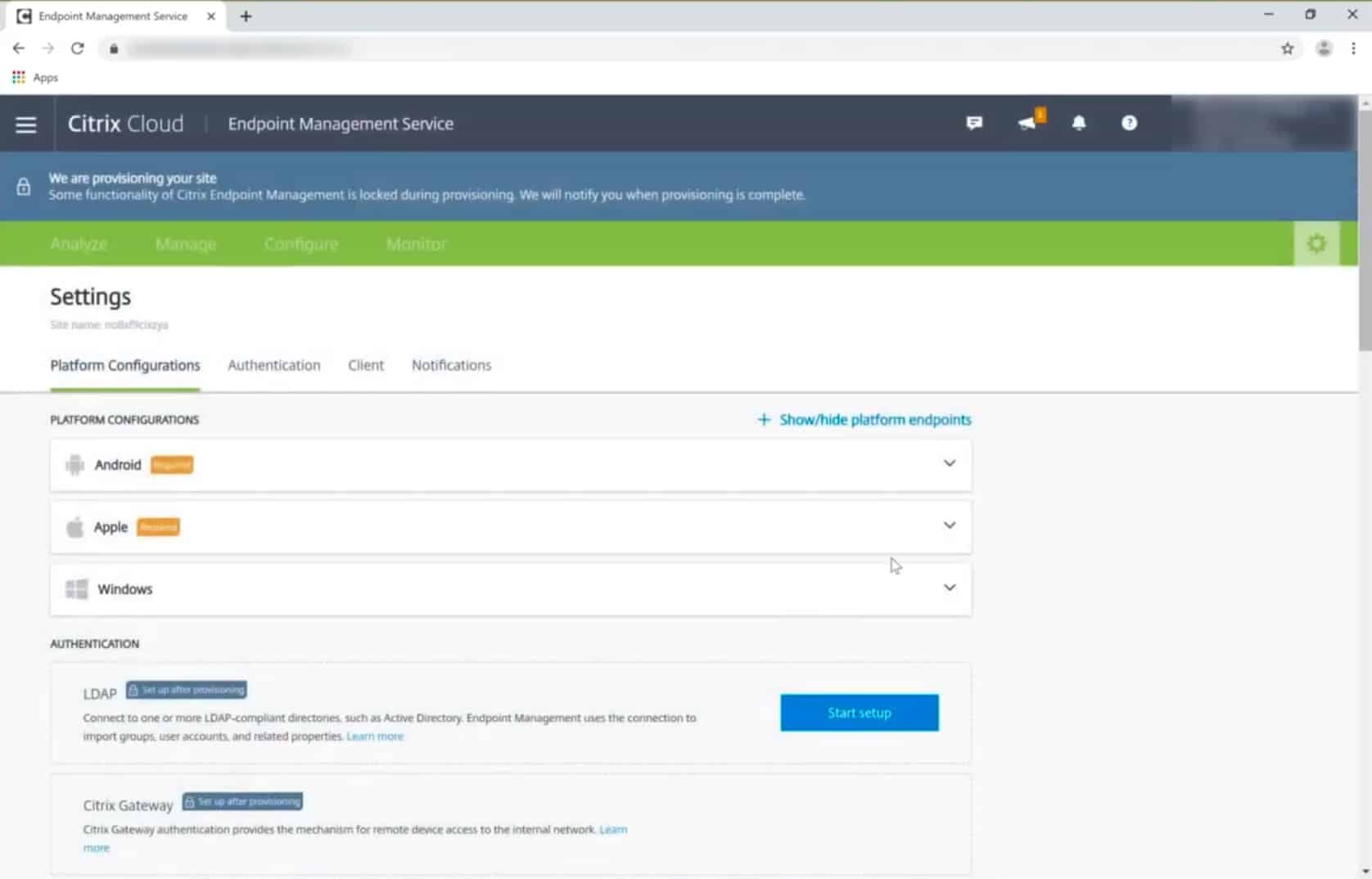 Citrix Endpoint Management