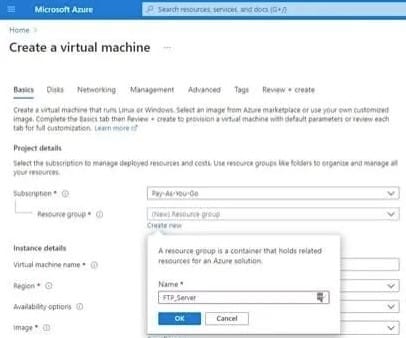 Create a VM
