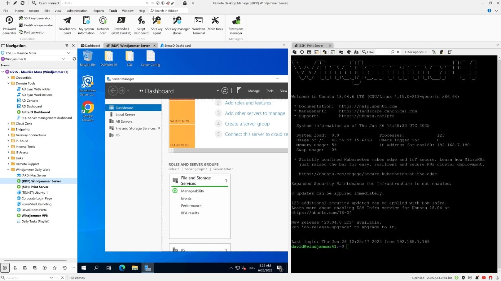 Devolutions remote desktop manager