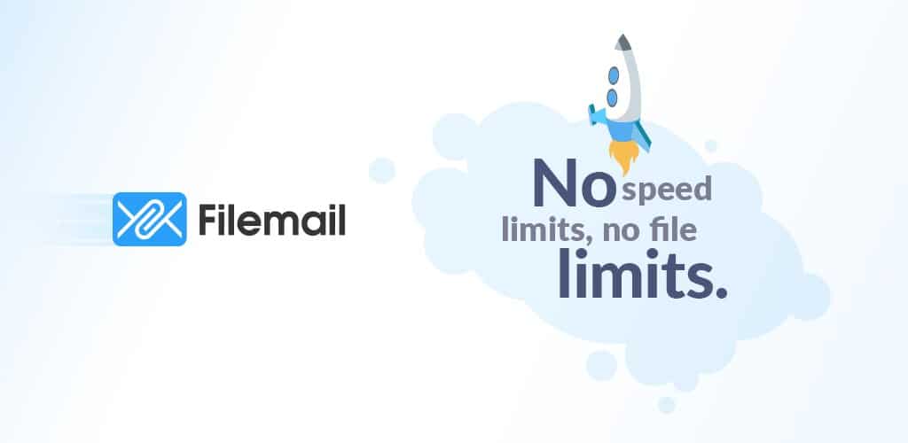 Filemail homepage