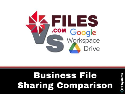 Files.com vs. Google Workspace Drive - Business File Sharing Comparison