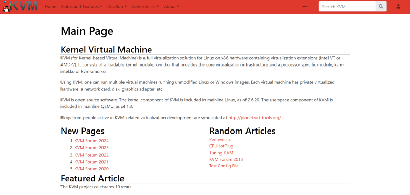KVM (Kernel-based Virtual Machine)