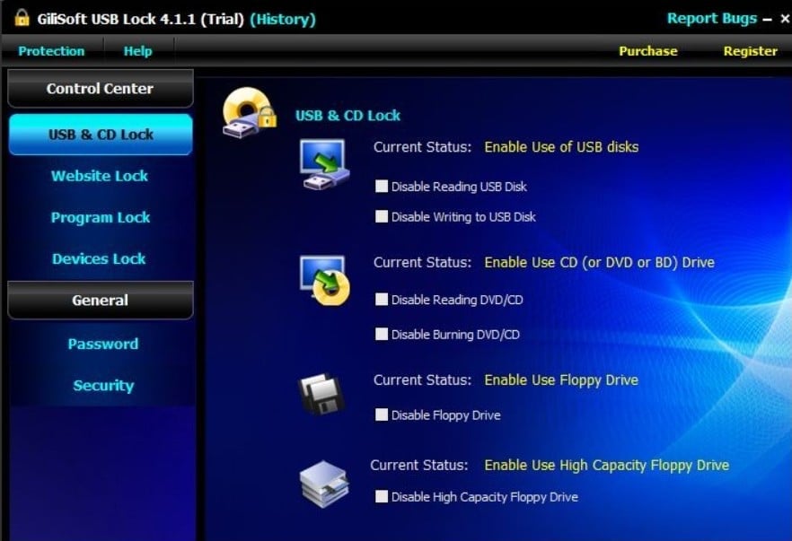 Gilisoft USB Lock