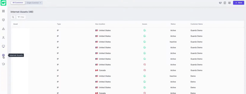 Guardz Dashboard