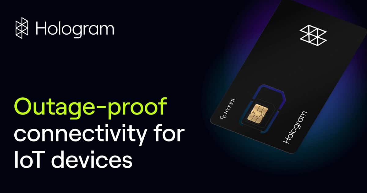 Hologram IoT homepage