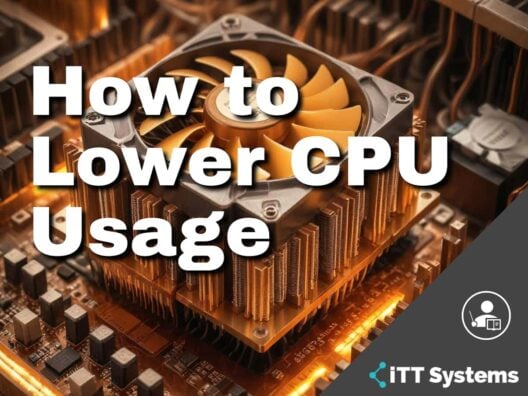 How to Lower CPU Usage