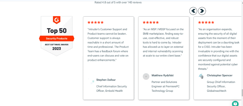 Intruder Systems reviews