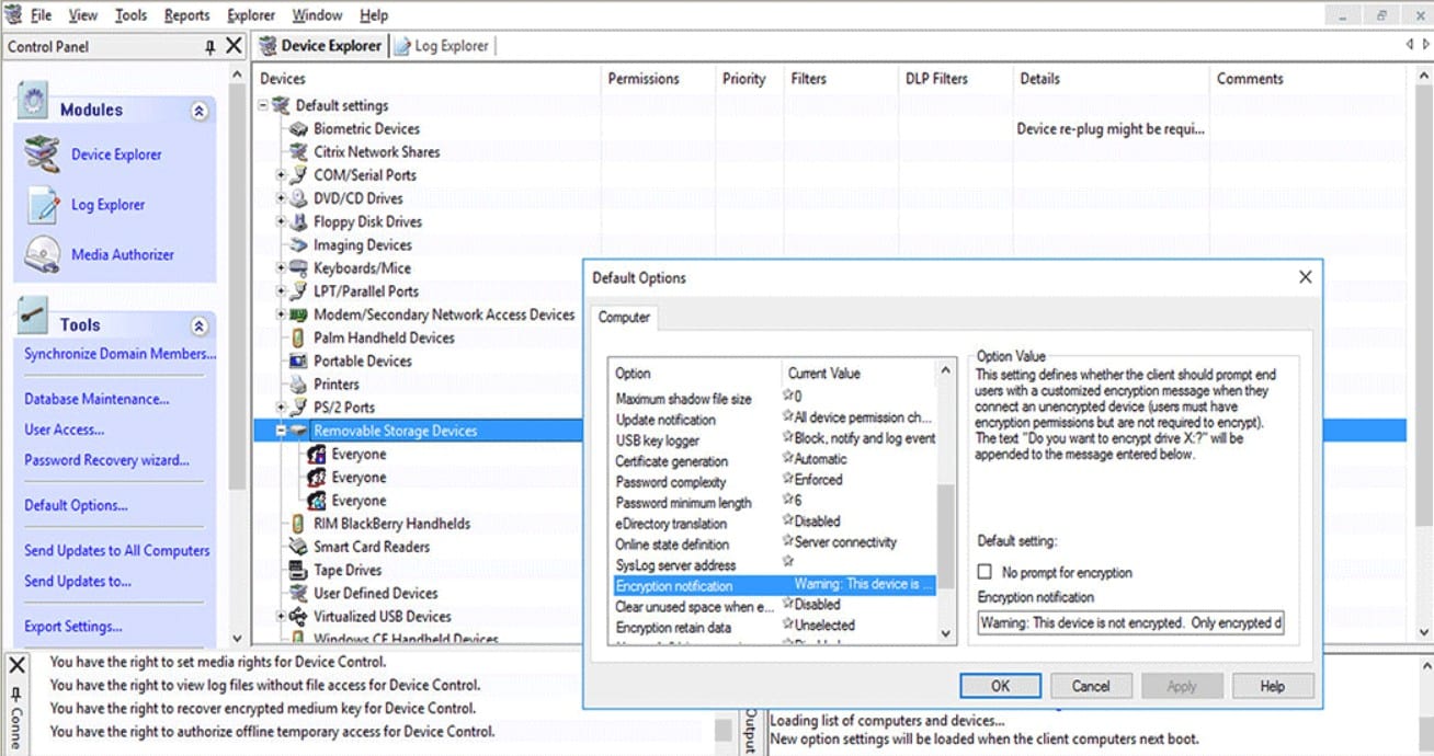 Ivanti usb lockdown