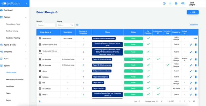 Jetpatch patch management
