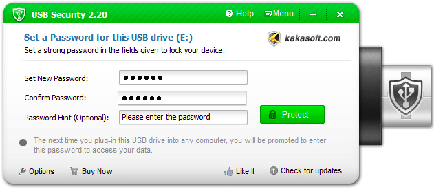 KakaSoft USB security