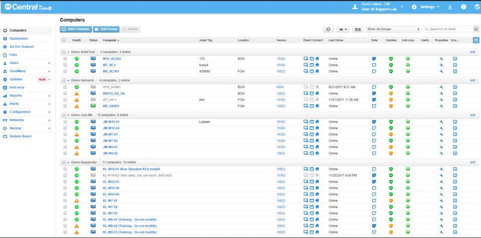 LogMeIn Central