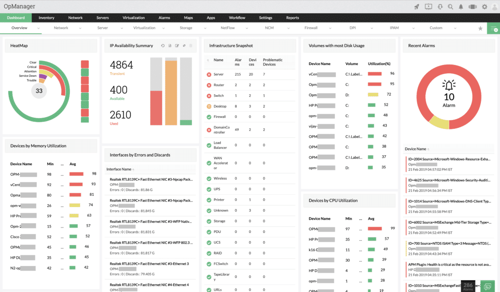 ManageEngine OpManager