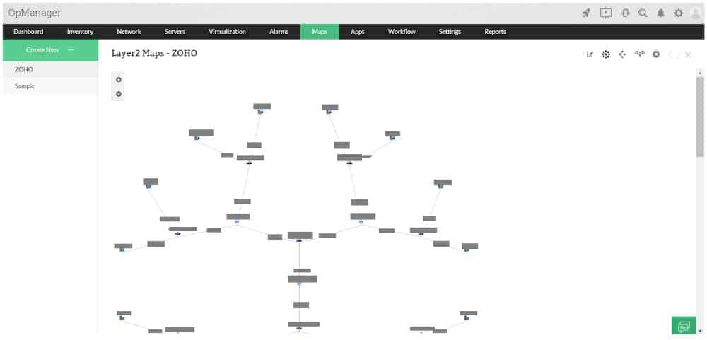 ManageEngine OpManager Maps