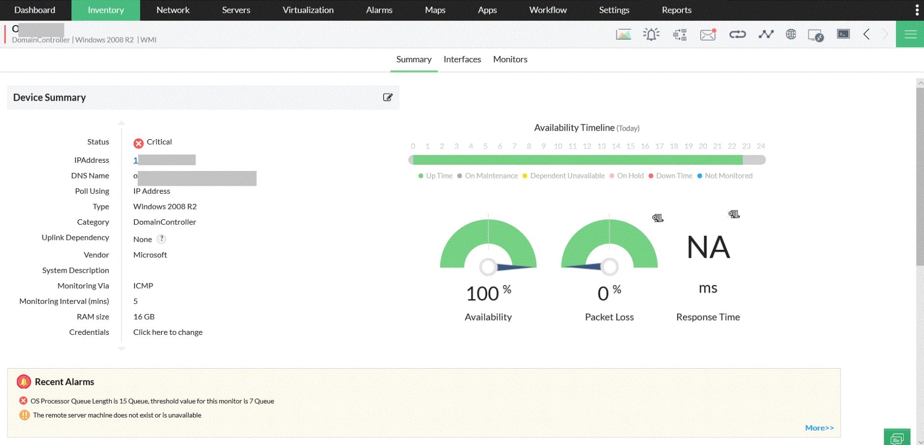 ManageEngine WMI