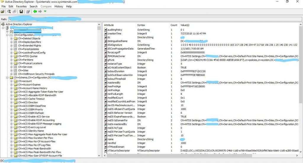 Microsoft Active Directory Explorer