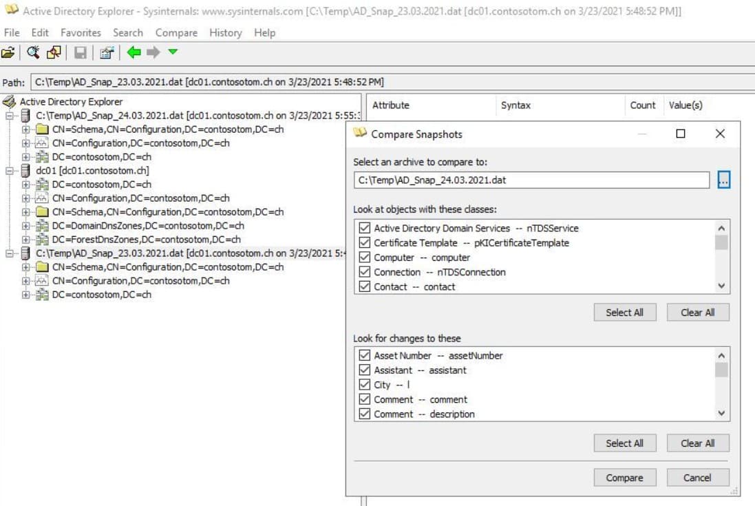 Microsoft active directory explorer