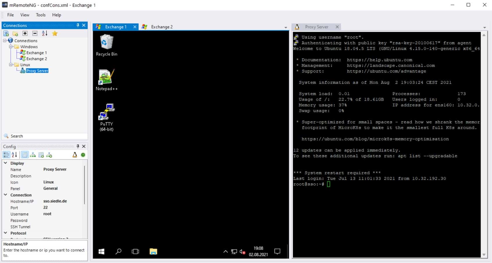 MremoteNG remote desktop manager