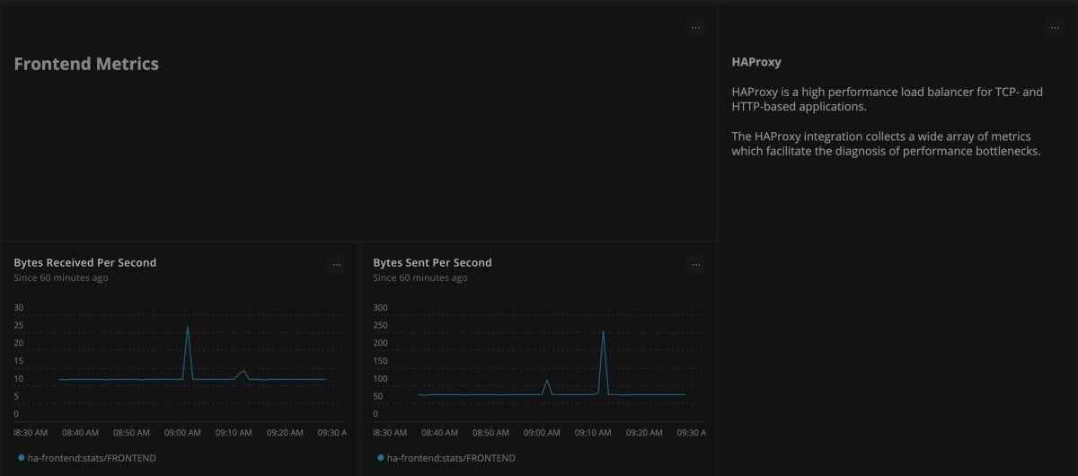 NewRelic frontend metrics