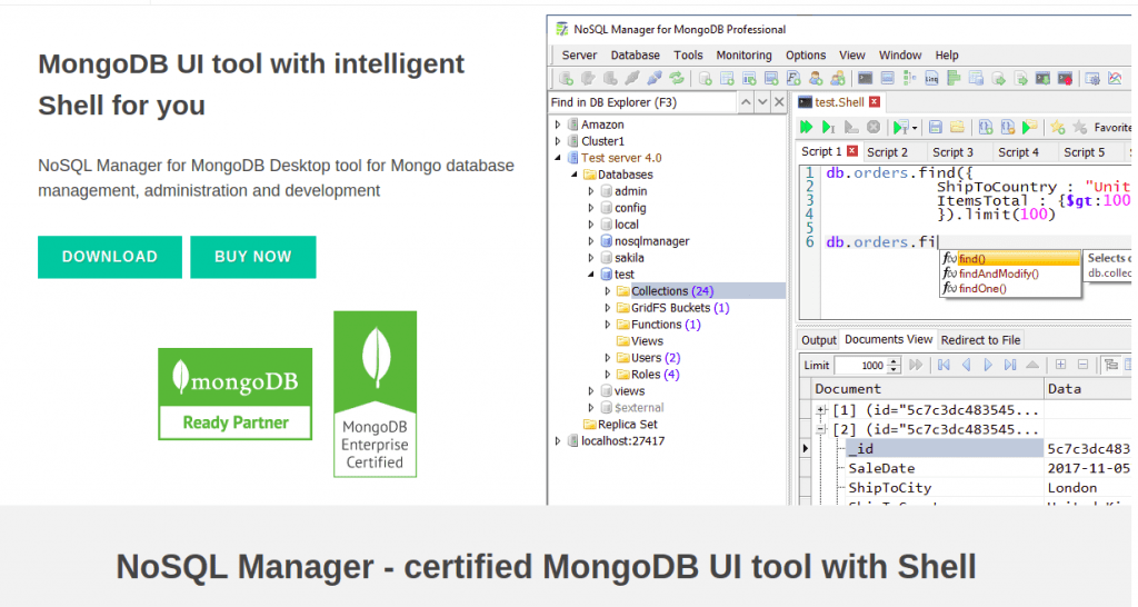 NoSQL Manager