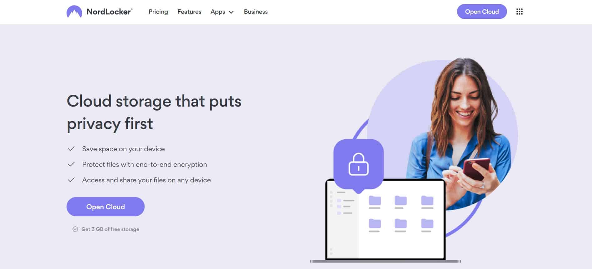 Nordlocker screen
