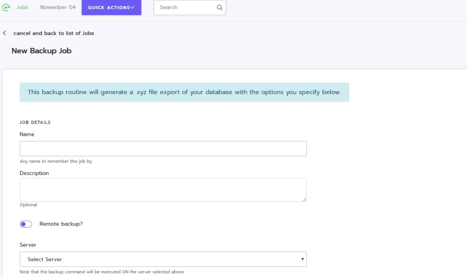 Ottomatik sql backup and restore