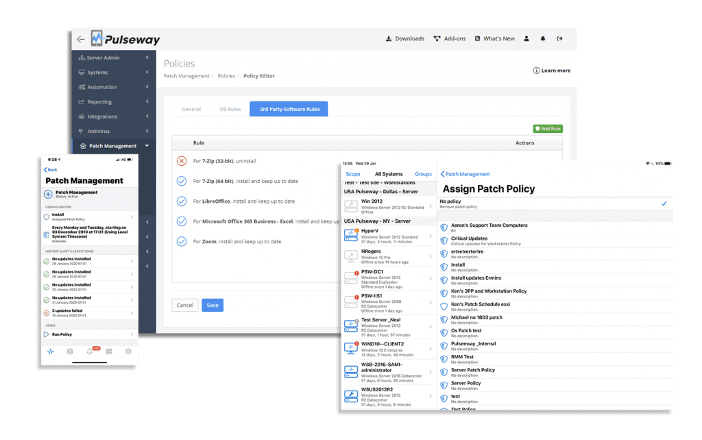 Pulseway Patch Management