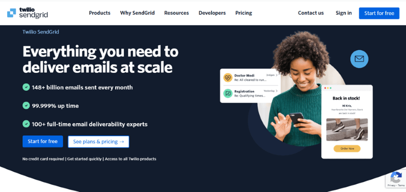 SendGrid SMTP For Email Marketing