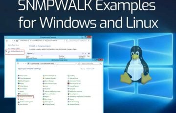 SNMPWALK Examples for Windows and Linux