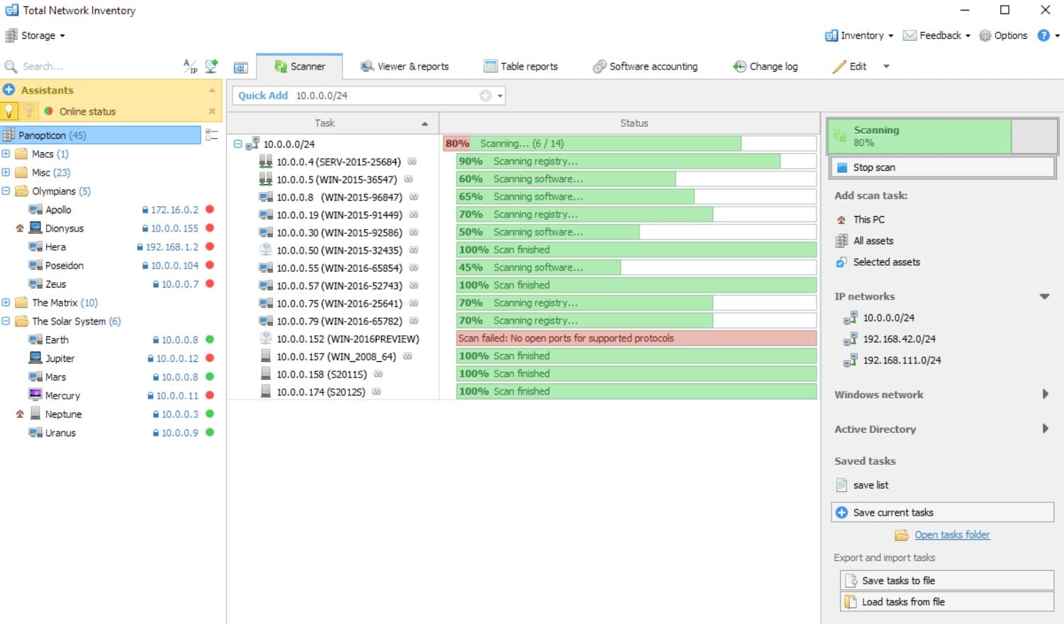 Softinventive snmp scanner