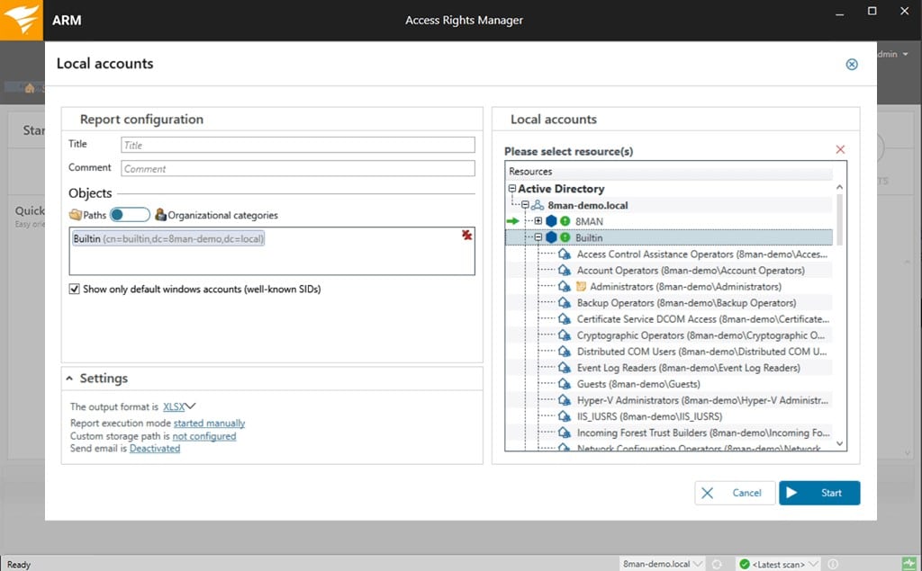 SolarWinds Access Rights Manager