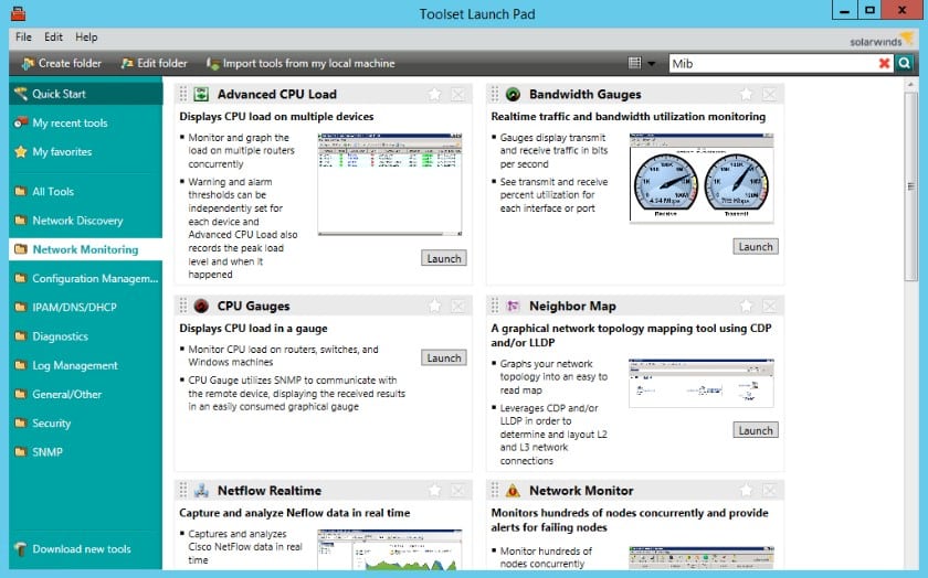 SolarWinds Engineer's Toolset Wake-on-LAN Module