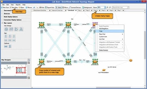 SolarWinds Network Topology Mapper