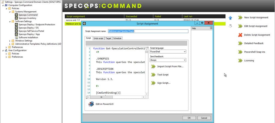 Specops Command