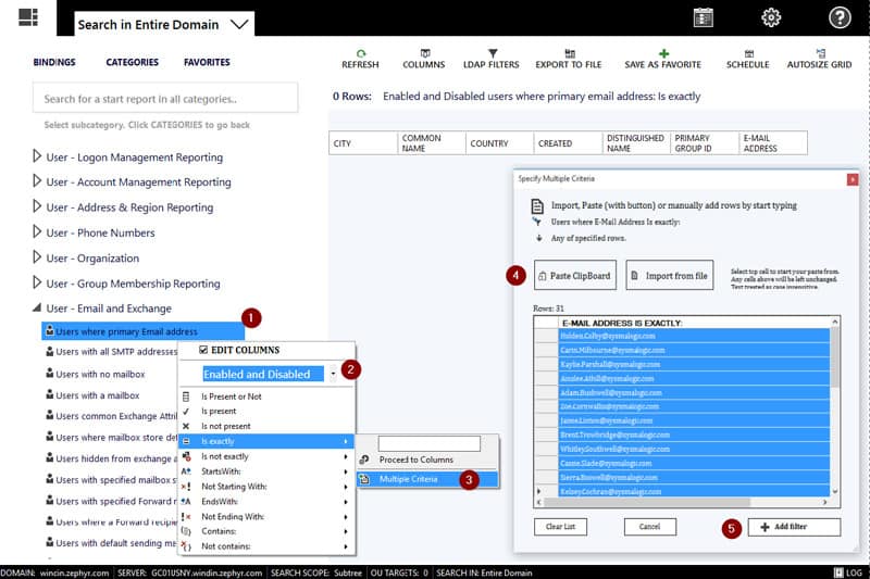 Sysmalogic AD Reporter Builder