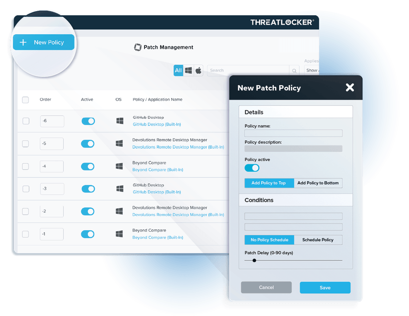 ThreatLocker Patch Management