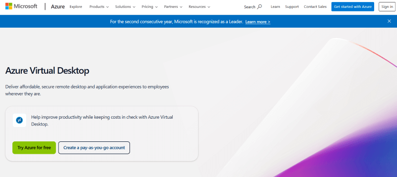 Microsoft Azure Virtual Desktop (AVD)