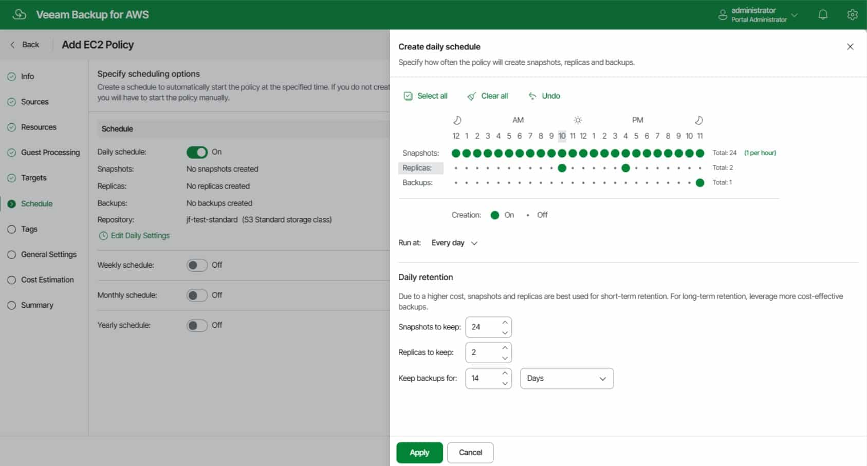 Veeam Backup for AWS