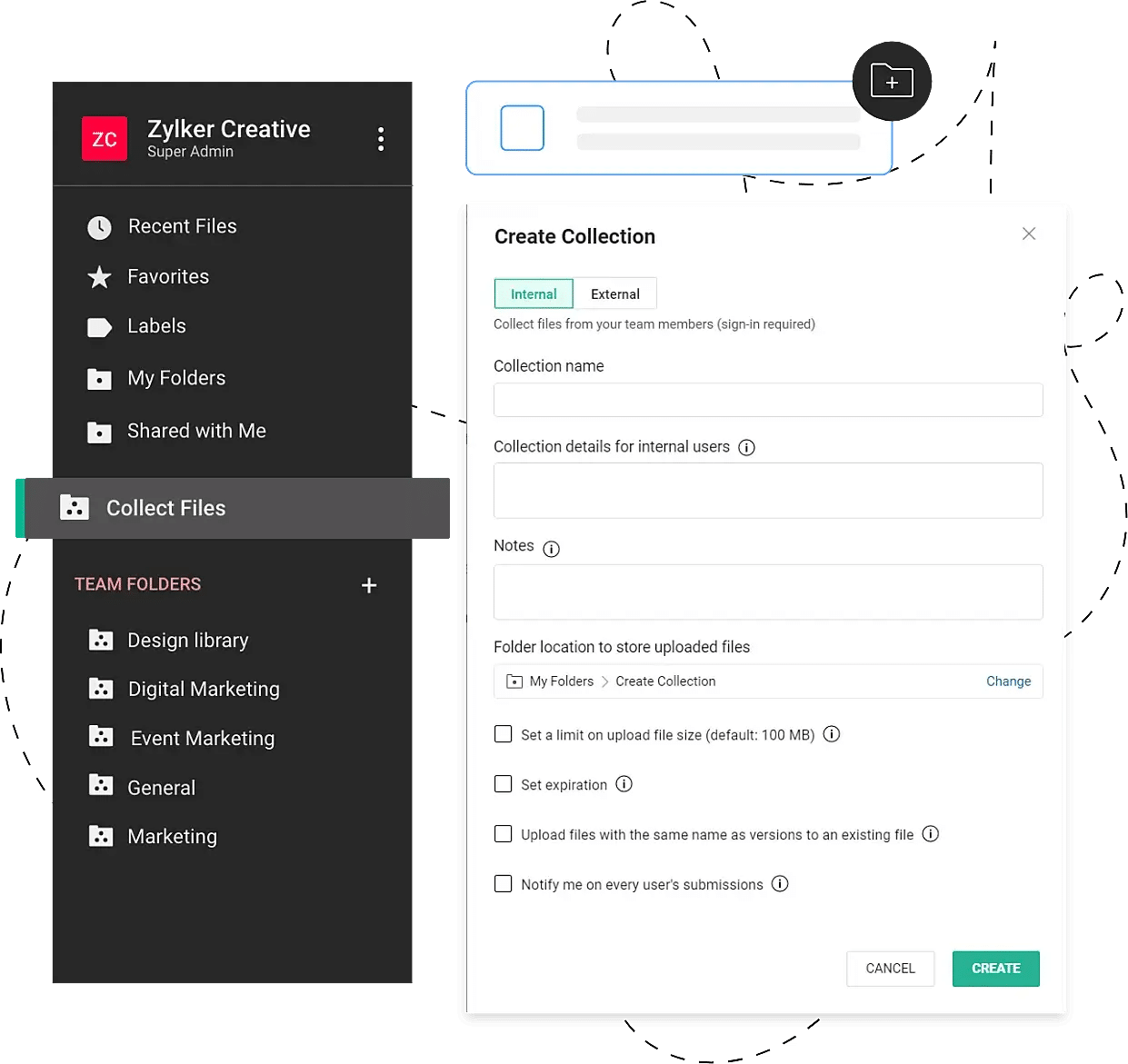 Zoho WorkDrive