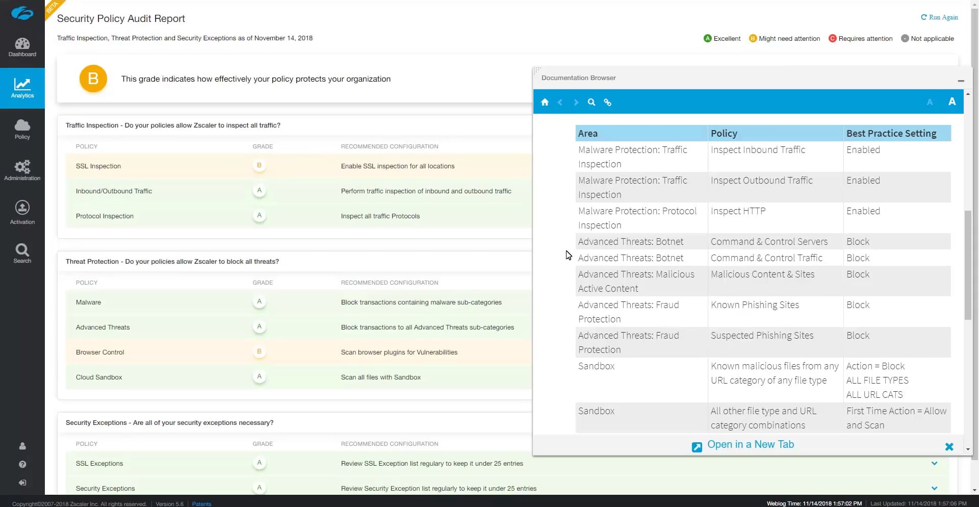 Zscaler Web Security