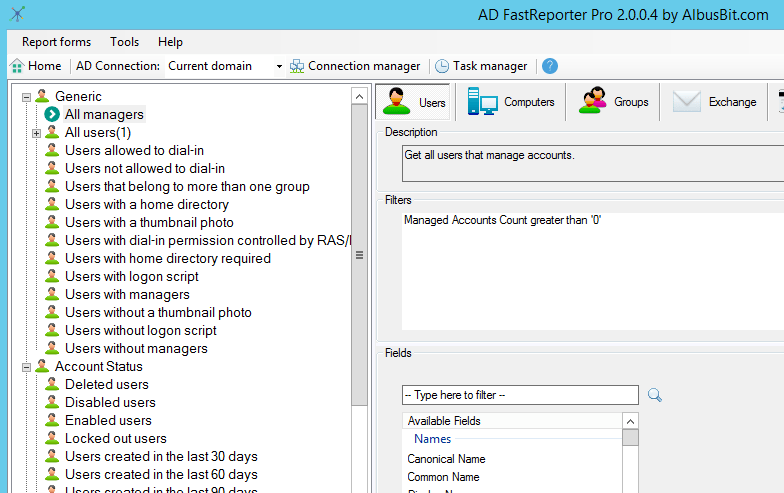 ad fastreporter screenshot