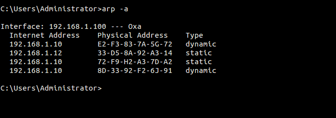 arp windows