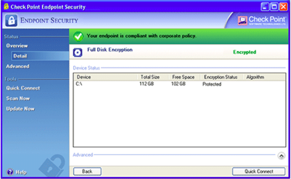 checkpoint endpoint security