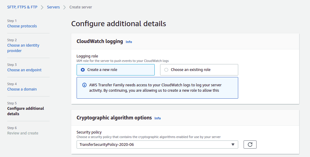 configure addition details