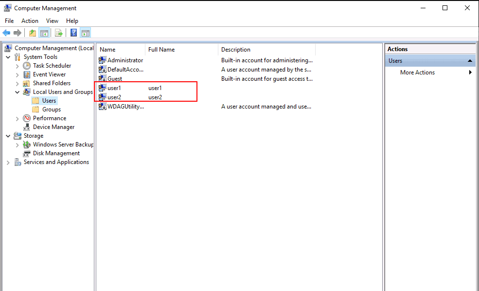create sftp user