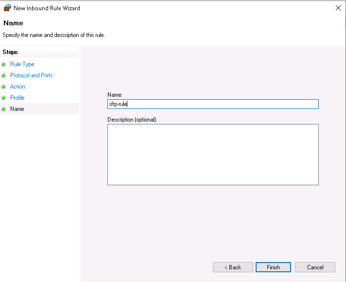 define rule name