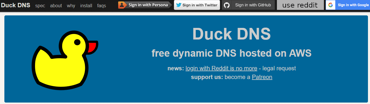 Duck DNS